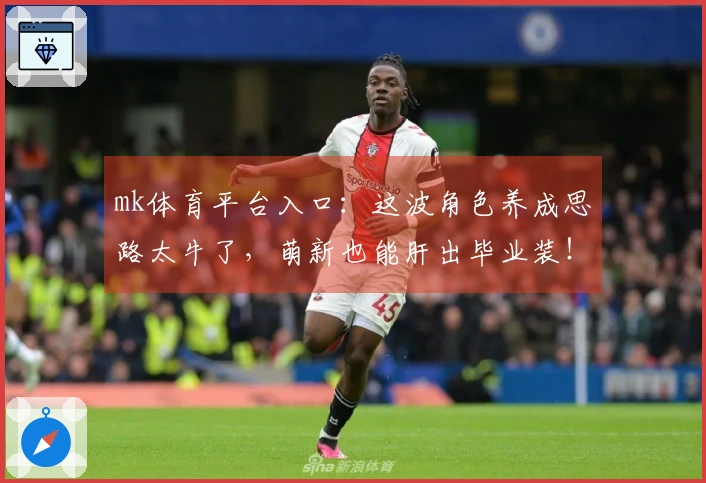 mk体育平台入口：这波角色养成思路太牛了，萌新也能肝出毕业装！